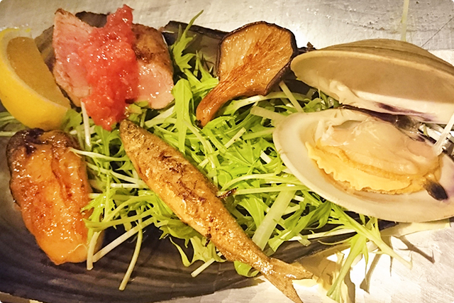 『Seafood plate』