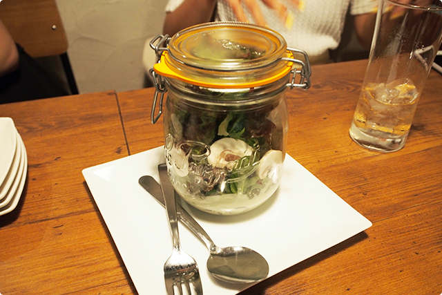 『Jar salad –mashroom-』