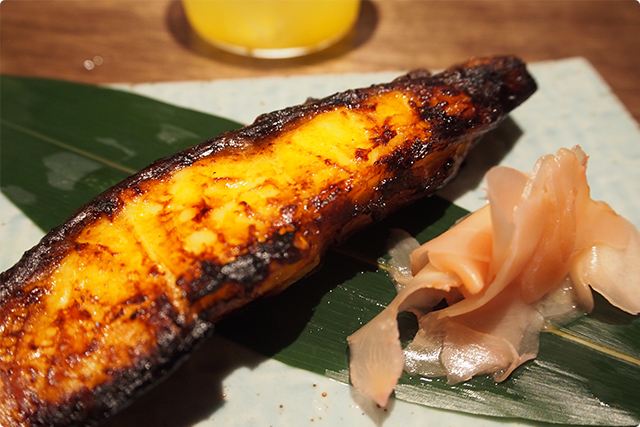 Saikyo grilled Japanese boarfish