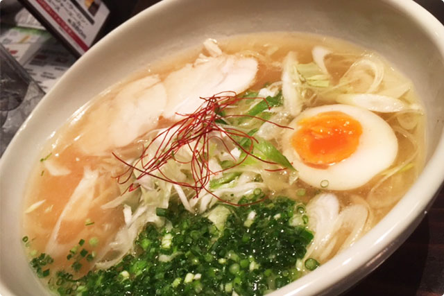 そして、〆は『特製 水炊きラーメン』