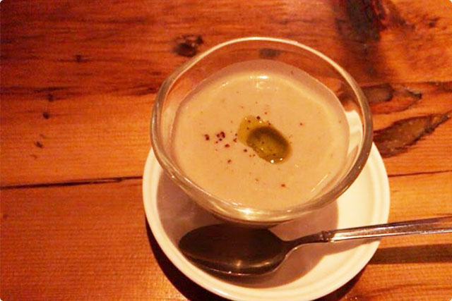 'Fungi creamy soup'