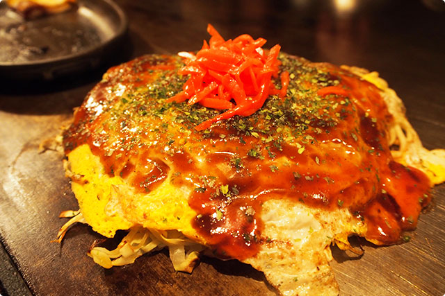 “Imari style Hiroshima Okonomiyaki” Looks too good…..