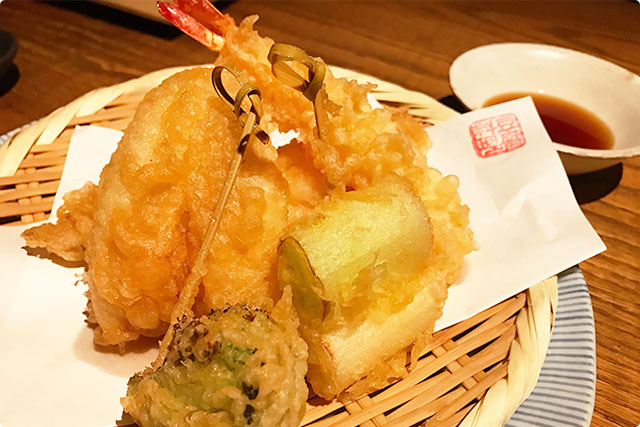 『Tempura plate』